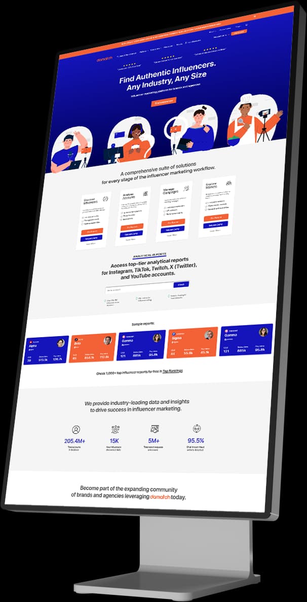 damatch project mockup