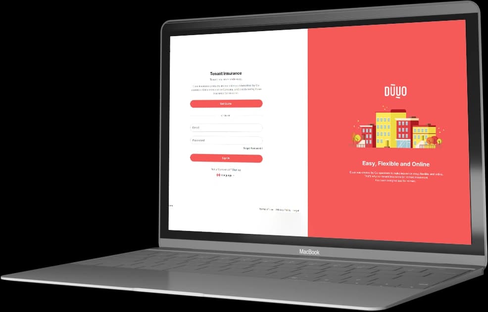 Duuo project mockup
